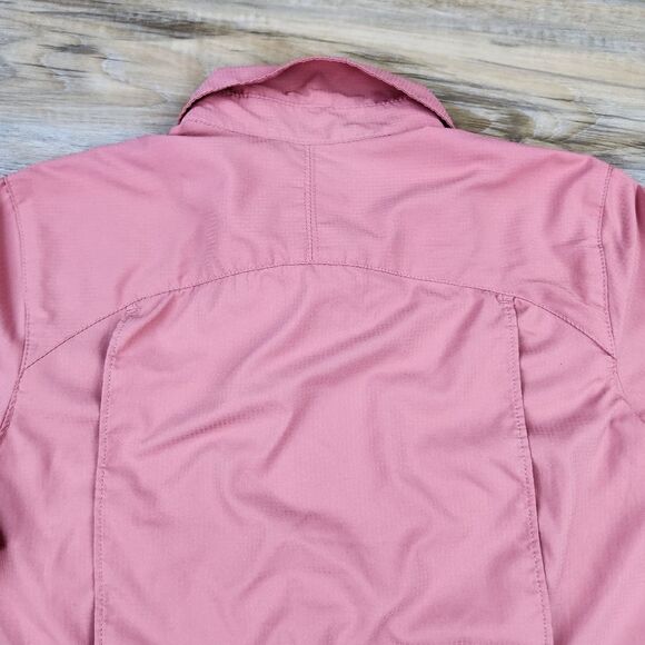 🔹️Columbia Kestrel Trail Lite Adjustable Roll Tab Long Sleeve Top Large - Picture 4 of 12